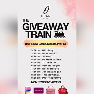 Non Stop Givys - Opan Bins Giveaway 2026 RAID TRAIN Jan 22 'THE CABOOSE'